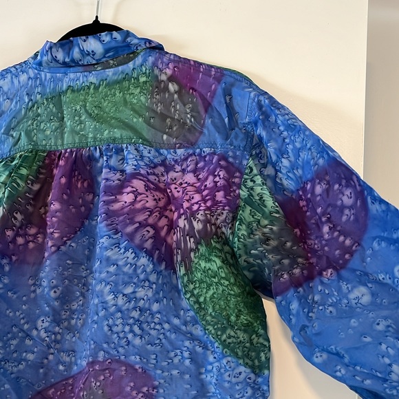 Footlocker | Vintage Silk Button Up - Picture 8 of 12